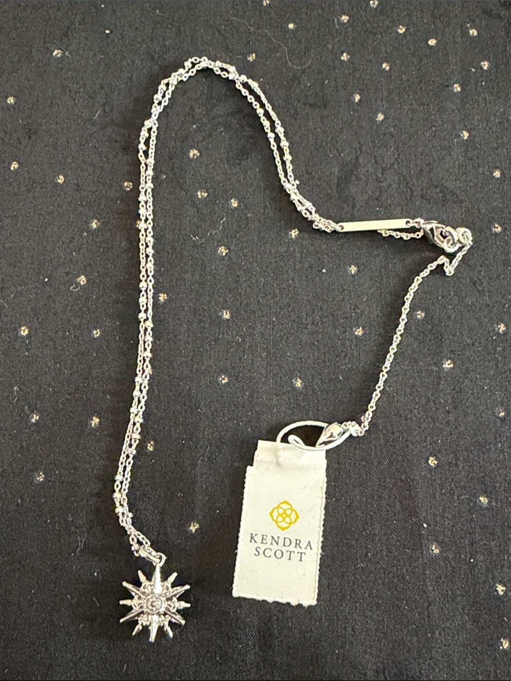 Kendra  Scott Silver Sun - Necklace (Jewelry)